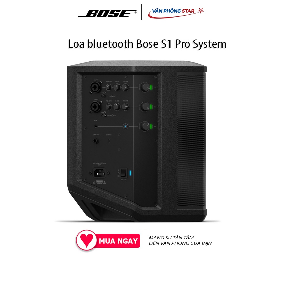 Loa bluetooth Bose S1 Pro System Kết nối Bluetooth, 3.5 mm Loa Karaoke chuyên nghiệp di động