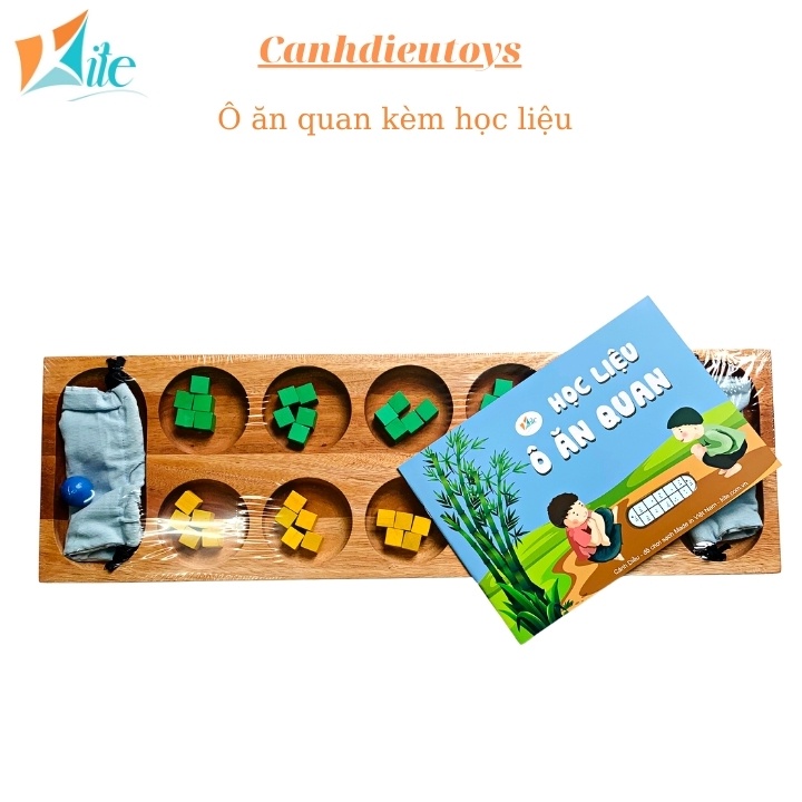 Bộ ô ăn quan gỗ tự nhiên, siêu xịn đẹp, vừa giải trí vừa tư duy, mang đậm tinh thần dân tộc
