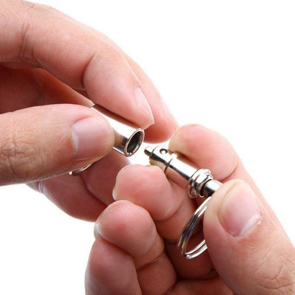 Set 2 Móc Khóa Sinh Tồn Hai Đầu Tháo Rời Nhanh Chất Lượng Cao Giá Đỡ