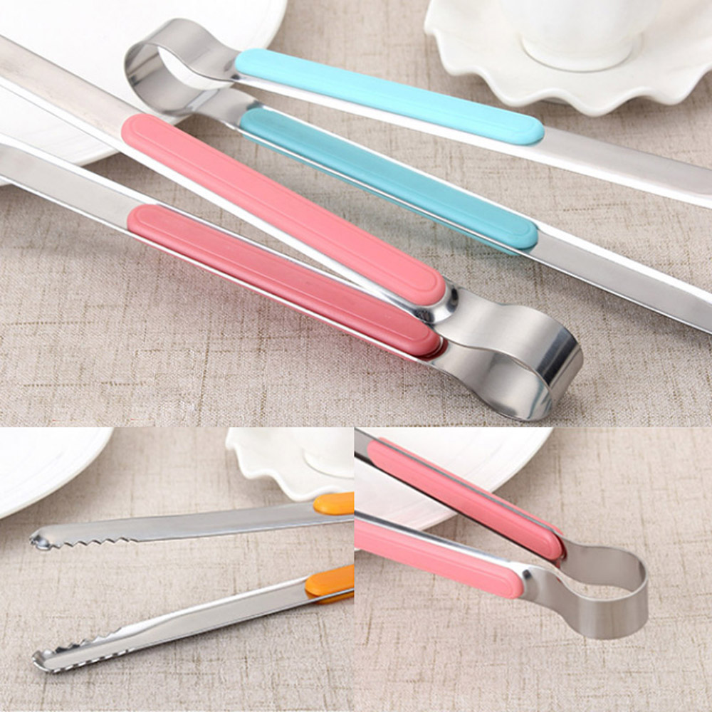 Daphne Kẹp Gắp Thức Ăn Bằng Thép Không Gỉ Với Tay Cầm ABS Tiện Dụng Cho Nhà Bếp