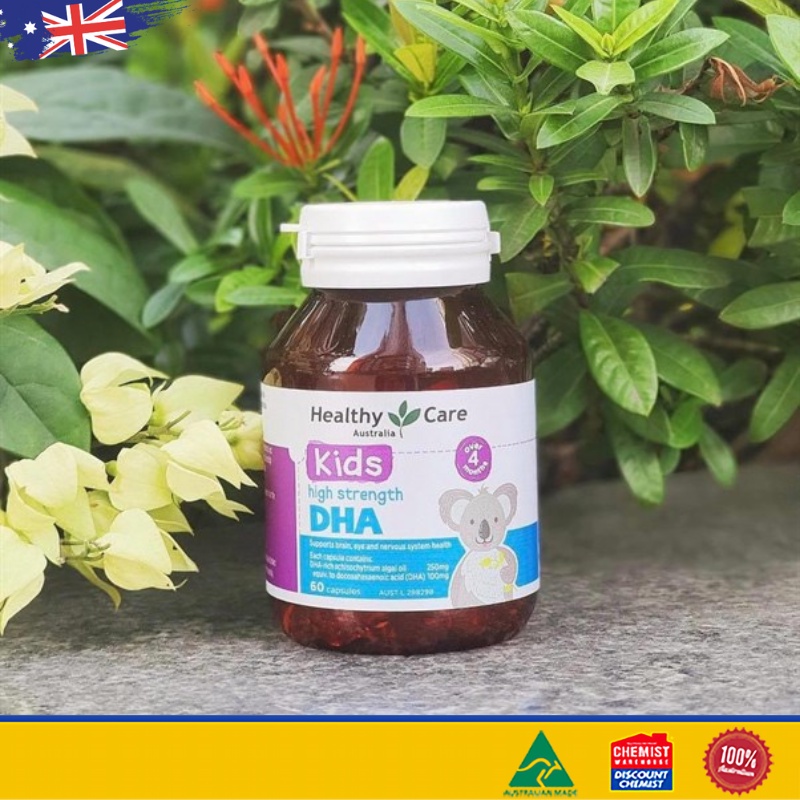 Viên uống Bổ sung DHA Healthy Care Kids cho bé 60 viên của Úc (SP3)