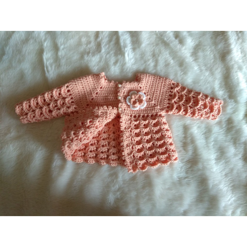 Áo khoác len handmade cho bé