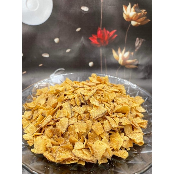 Dừa sấy giòn tẩm vị Cacao