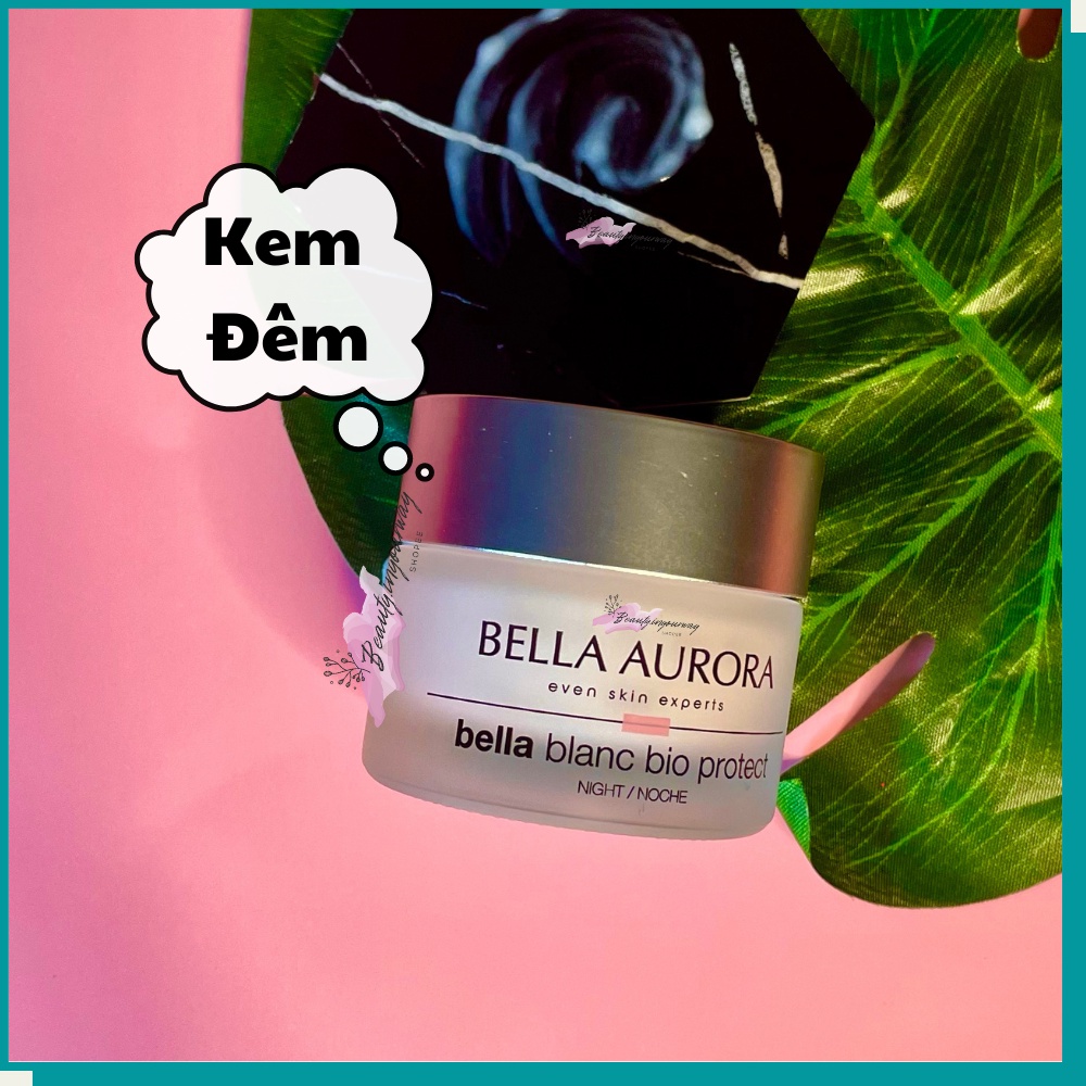 [CÓ TEM CHÍNH HÃNG] Kem Dưỡng Đêm Phục Hồi, Tái Tạo, Sáng Da Bella Aurora Blanc Bio-protect Nightly Protecting Gel-cream