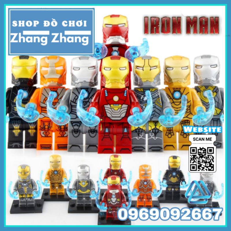 Đồ chơi Xếp hình người sắt Iron Man Minifigures Xinh X0254