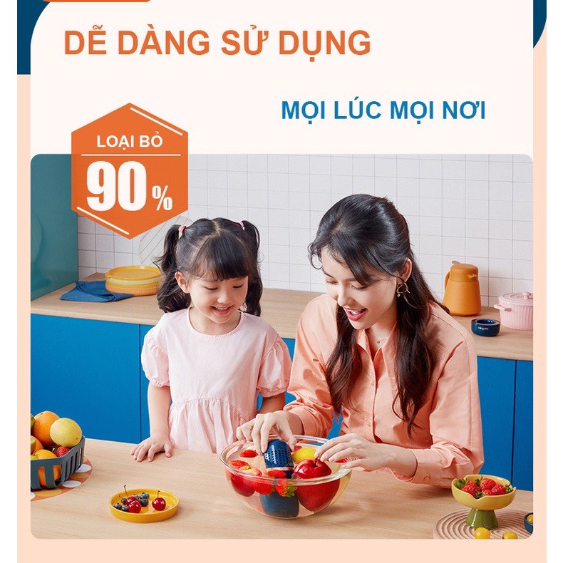 Máy rửa rau quả Donlim, máy khử trùng, tiệt trùng hoa quả, thực phẩm tự động bằng công nghệ điện phân nước H01