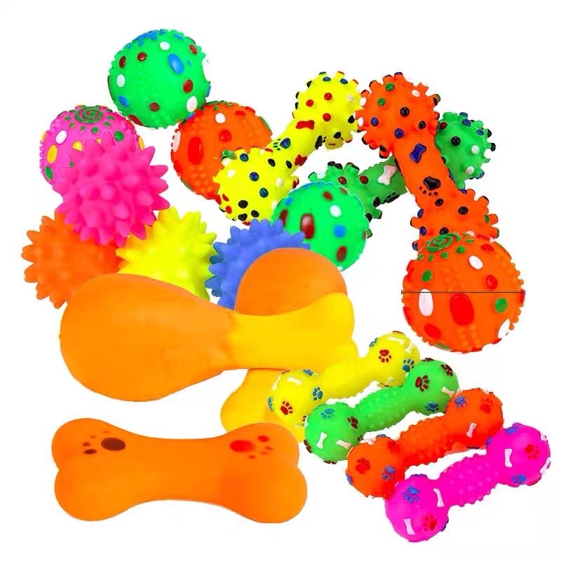 ĐỒ CHƠI GẶM CHO CHÓ MÈO NHIỀU HÌNH DẠNG KUTE