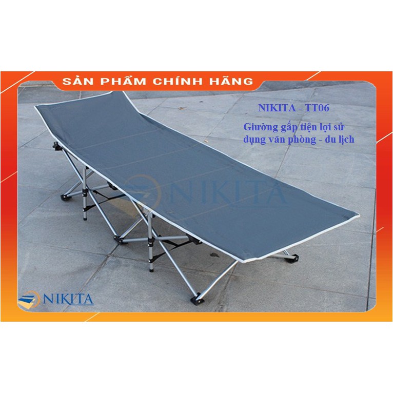 Giường gấp văn phòng, du lịch NIKITA TT06, sản phẩm chính hãng NIKITA - BH 6 tháng, giảm 20k phí vận chuyển | BigBuy360 - bigbuy360.vn