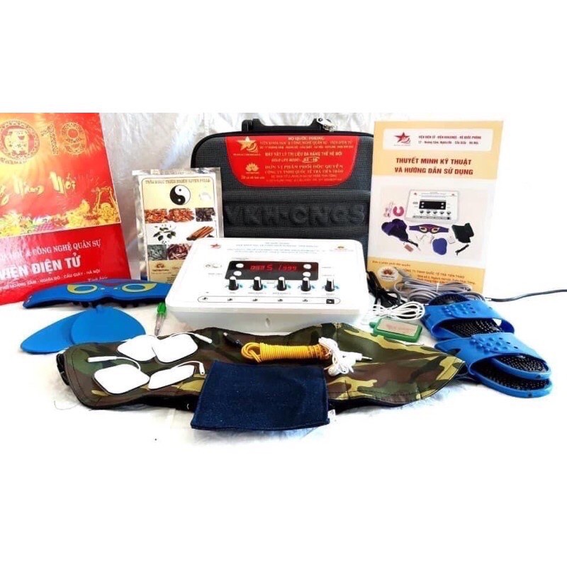 Máy Vật lý Trị Liệu Gold Life GL 16 bộ quốc phòng tặng phiếu mua hàng 2tr- CHÍNH HÃNG- [BẢO HÀNH 20 NĂM)