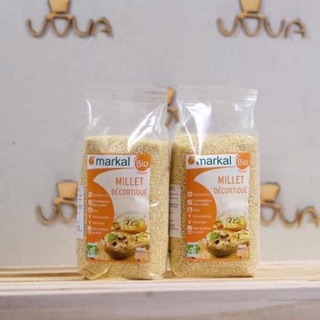 (Có tách lẻ) Hạt kê Hữu cơ Markal cho bé ăn dặm