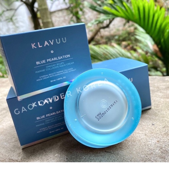Kem Dưỡng Da cấp ẩm, cấp nước Klavuu Blue One Day 8 Cup Collagen 50ml