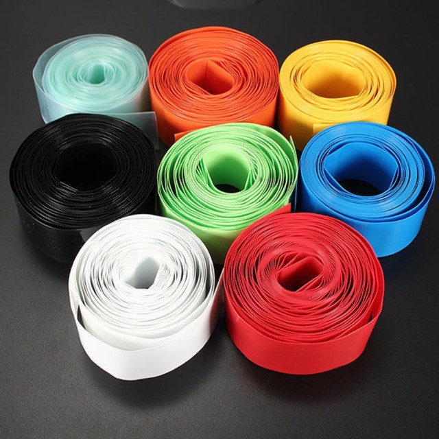 Set 30 Gen nhiệt bọc pin 18650 đủ màu.