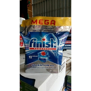 Viên rửa bát Finish Quantum Max 72 viên dành cho máy rửa bát