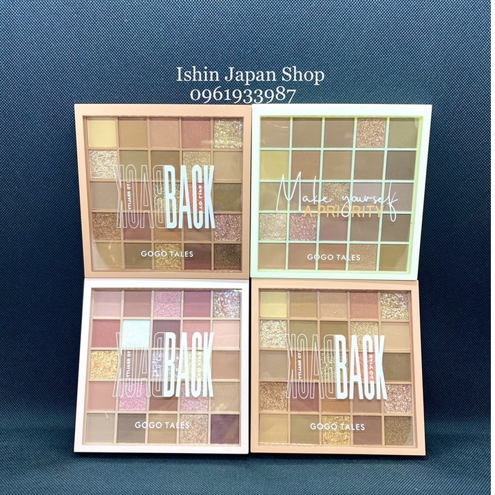 Phấn mắt 25 ô GOGO TALES Crystal Color Charming Eyes long lanh