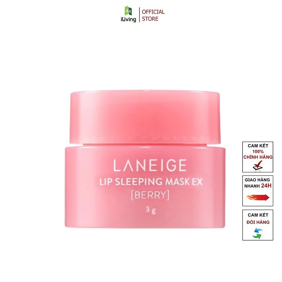 Mặt nạ ngủ môi Laneige Lip Sleeping Mask Berry 3g ILIVINGLANUM3