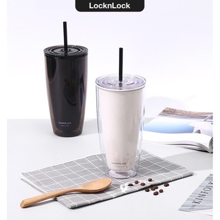 LY NHỰA 2 LỚP DOUBLEWALL COLDCUP by LOCK&LOCK