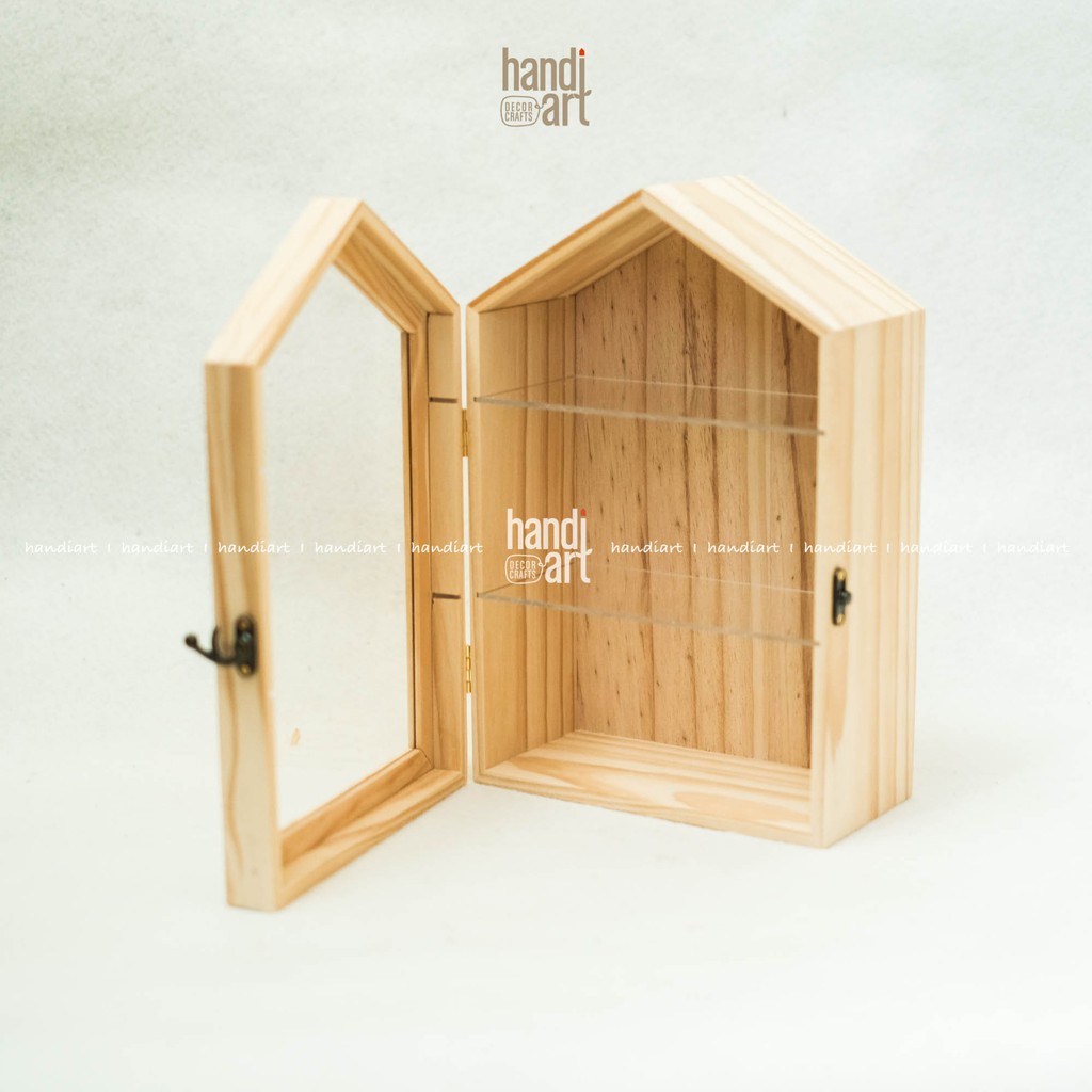 Hộp gỗ chữ nhật nắp kính - Hộp gỗ quà tặng - Woody Box