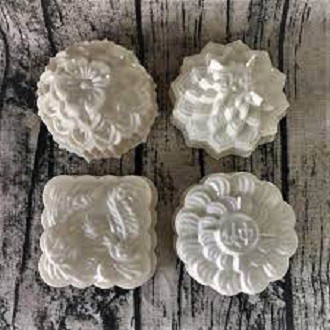 COMBO 6 KHUÔN XÔI , CƠM , RAU CÂU HOA MAI - SEN - HỒNG 10 X 5 CM