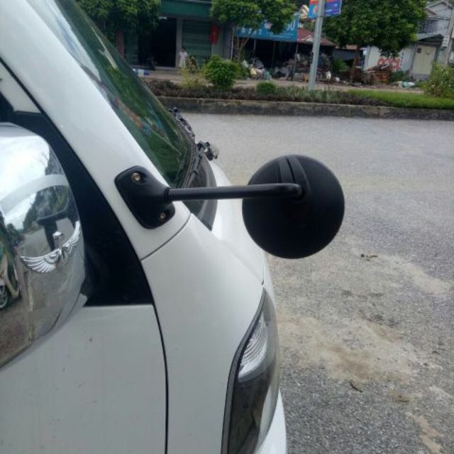 Gương cầu mạ crom inox hàng Korea cho các dong xe Kia - Huynhdai