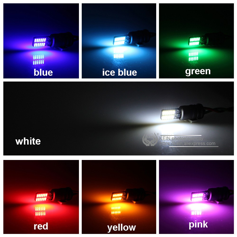 1 Đèn Led T10 194 W5W 24smd 4014 Cho Xe Hơi