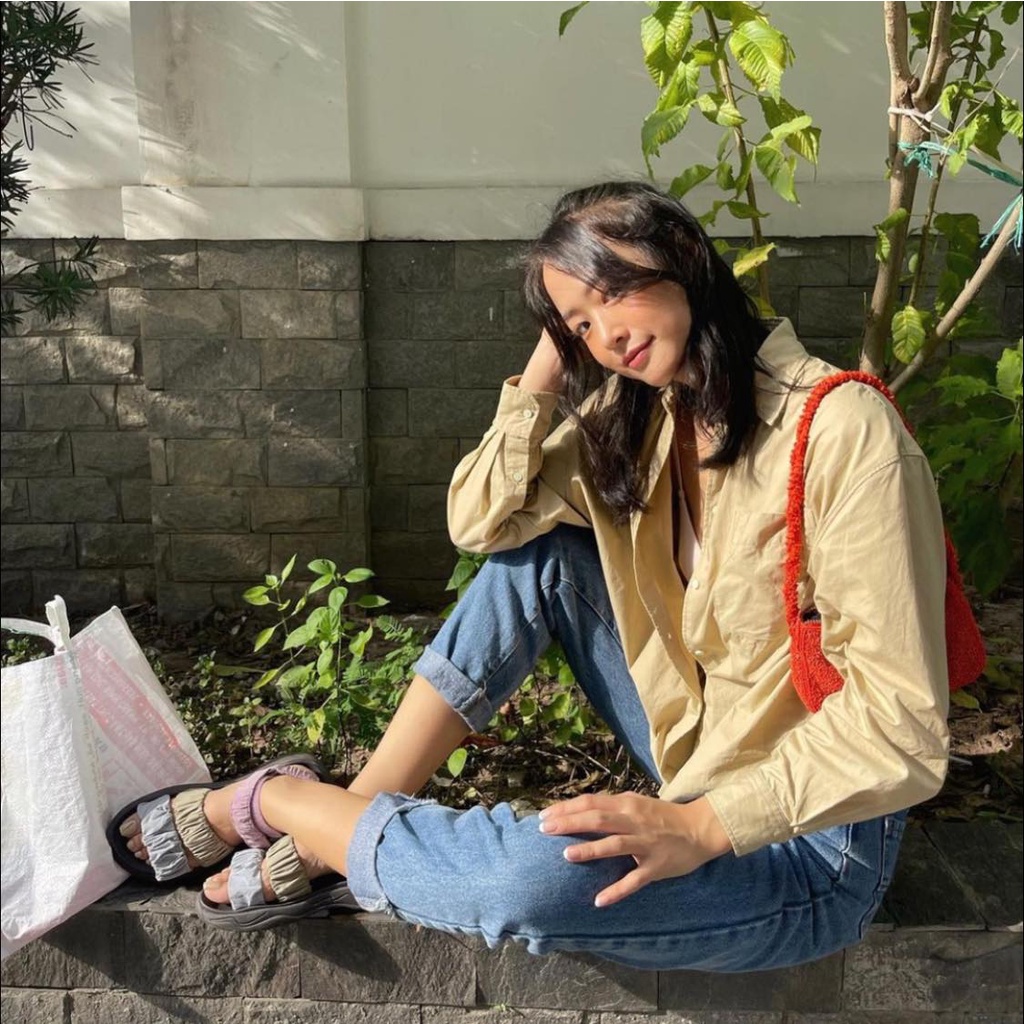 TheBlueTshirt - Áo Sơ Mi Nữ Tay Dài - Mercy Shirt - Neutral Shade