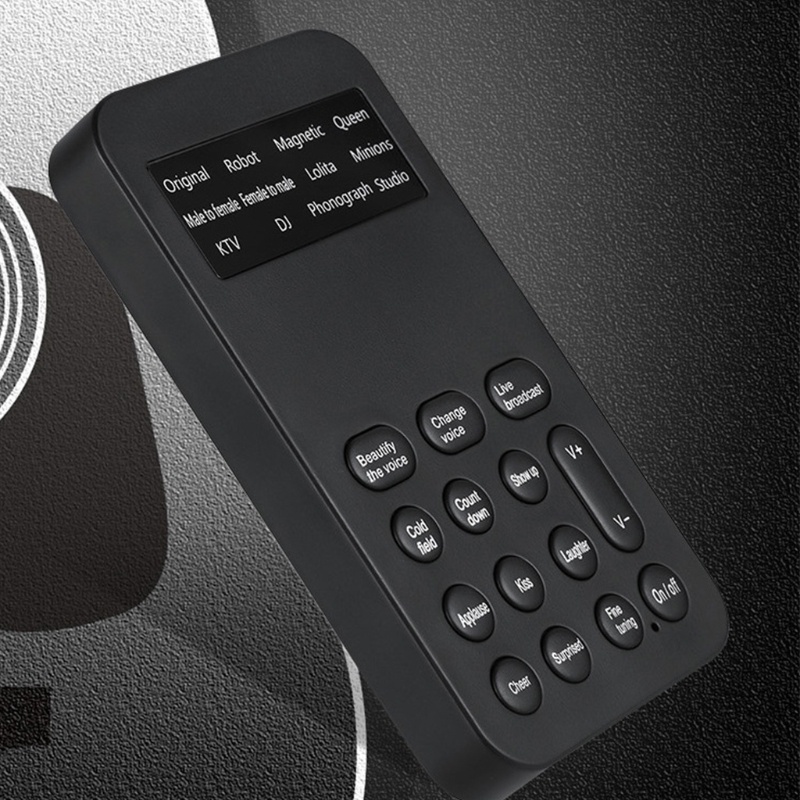 Micro Cầm Tay Hiệu Ứng Giọng Nói Cho Điện Thoại