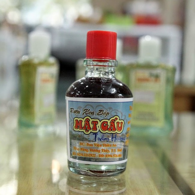 Rượu xoa bóp mật gấu  nsmtghn