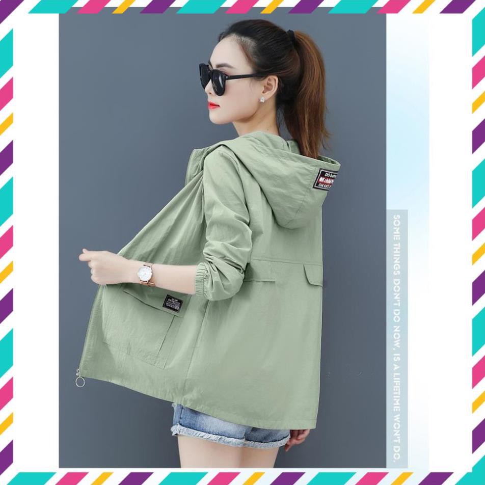 Áo Gió Nữ - Áo Đa Năng Thời Trang 4 Mùa Nữ - Áo Khoác Nữ