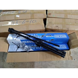 Chân mic cao Pro microphone stands gắn được 2 mic sỉ và lẻ