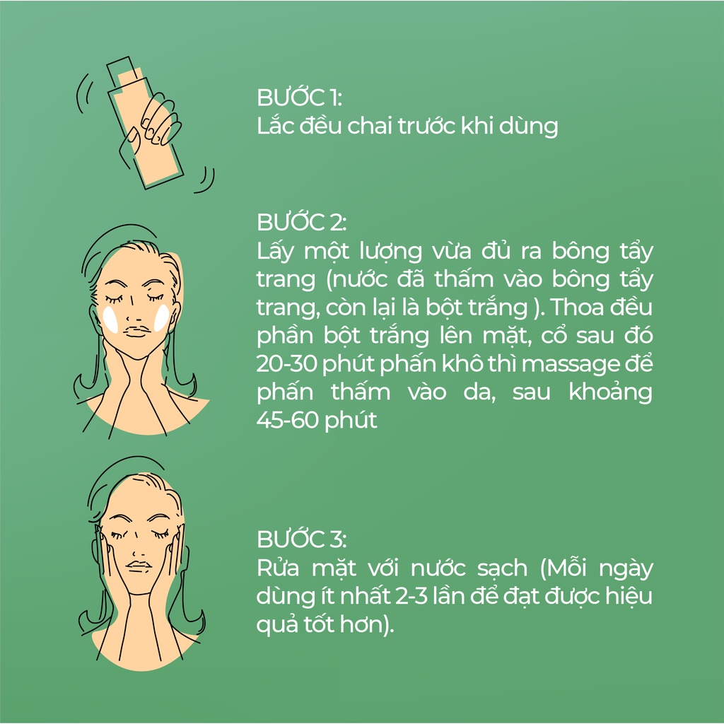 Phấn nước ngừa mụn Phấn nụ Hoàng Cung giúp thanh lọc làm mát da, gom cồi mụn đẩy nhân mụn ẩn  120ml