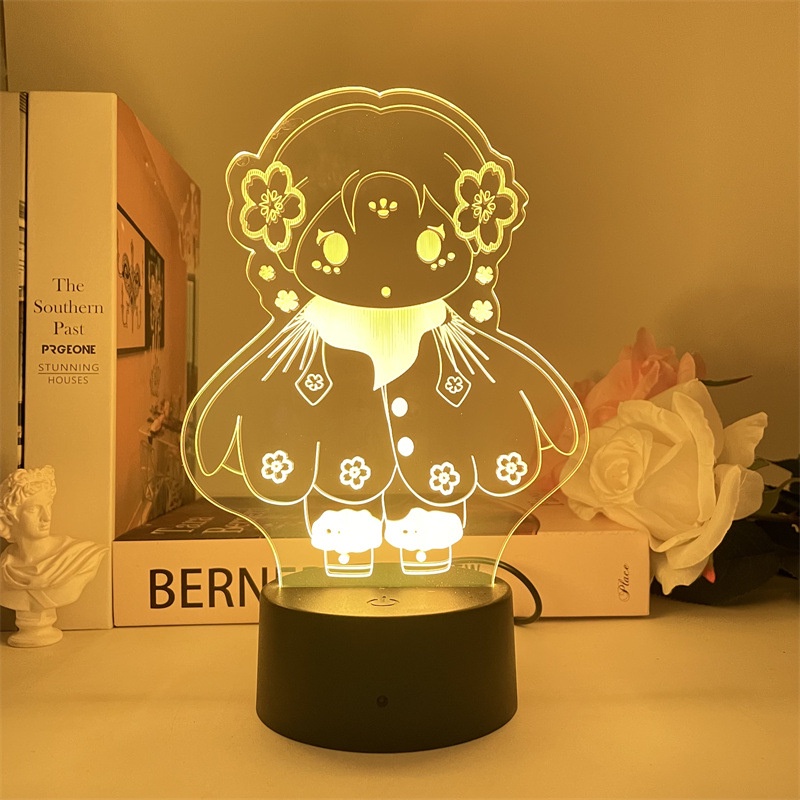 Truyện Tranh Sky: Đèn Ngủ LED Ánh Sáng Ban Đêm Có Điều Khiển Từ Xa Sạc USB Trang Trí Nhà Cửa