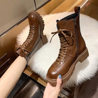 Boot cao cổ kéo khoá sale (ord)