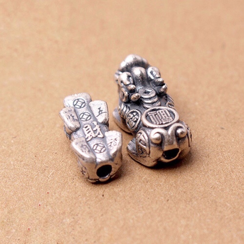 [SỈ] Charm Tỳ Hưu Bạc mẫu cao cấp - Hàng bạc siêu đẹp loại 1 PH605