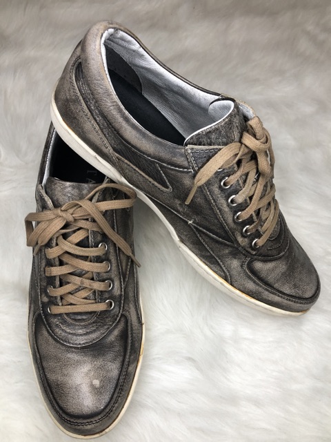 SIZE:41_Giầy nam da bò mài 2hand.hiệu TanDy