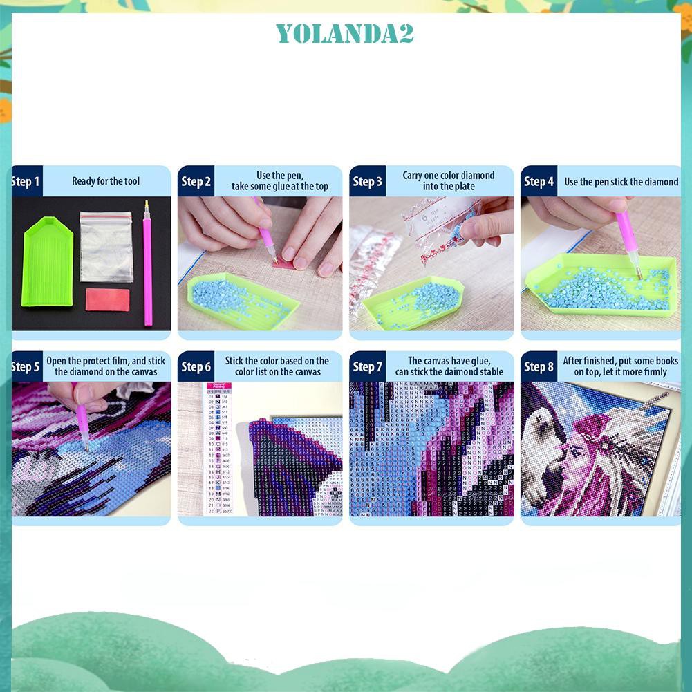 Bộ tranh đính đá 5D DIY toàn diện hình Đức Phật dành cho trang trí tường nhà cửa