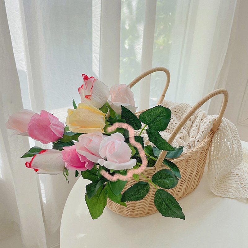 Hoa Hồng Giả Trang Trí Nhà Cửa Đẹp Mắt