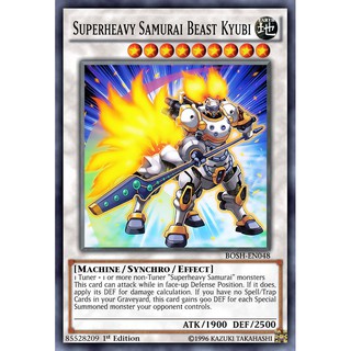 [BÀI IN] Bộ bài Superheavy Samurai