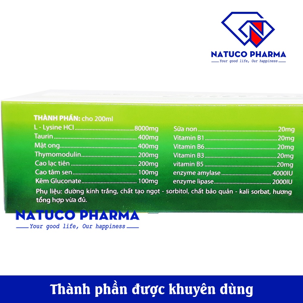 THIMO KOREPLUS Sữa Non Siro tăng sức đề kháng - bổ sung kẽm và các vitamin giúp bé ăn ngon, tiêu hóa khỏe, đề kháng tốt
