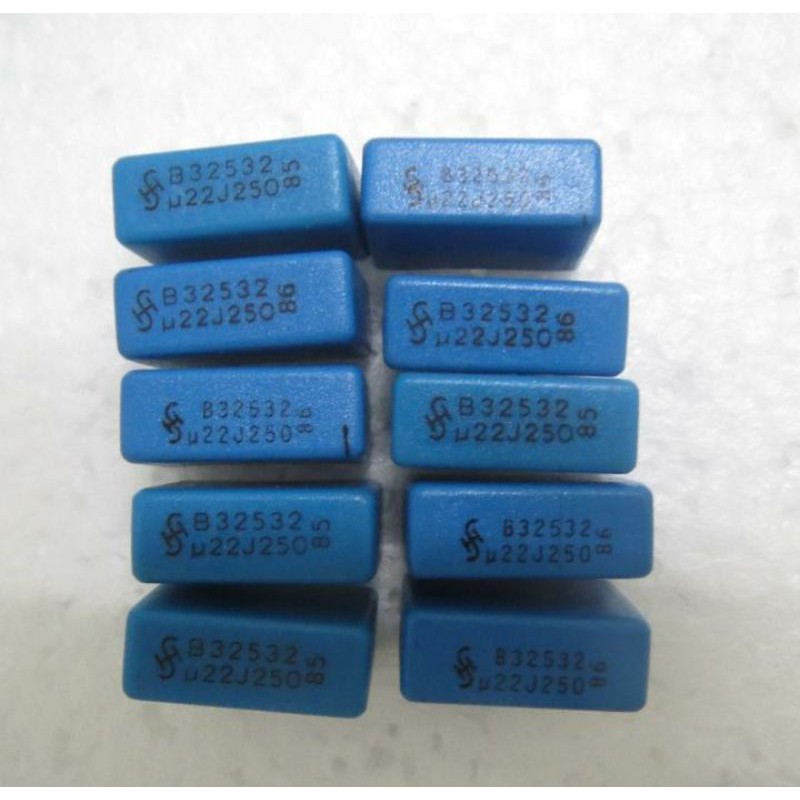 Tụ Siemen 0,22uf/250v +/- 5% Germany