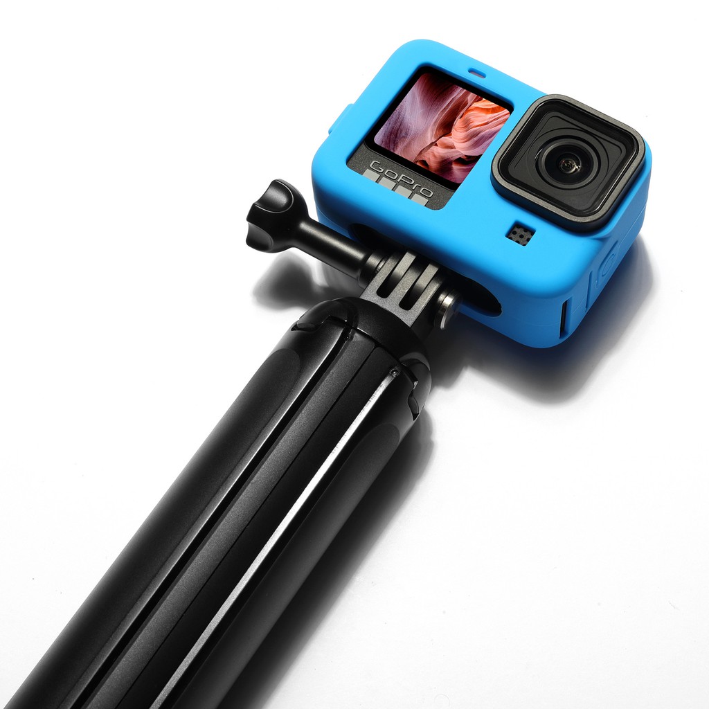 Vỏ silicon + nắp cho gopro hero 9 Black - Bộ phụ kiện gopro 9
