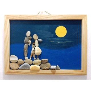 Khung gỗ handmade trang trí, khung căng tranh số hóa, tranh thêu