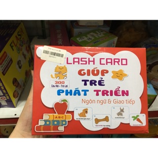 Flashcards giúp trẻ phát triển ngôn ngữ và giao tiếp