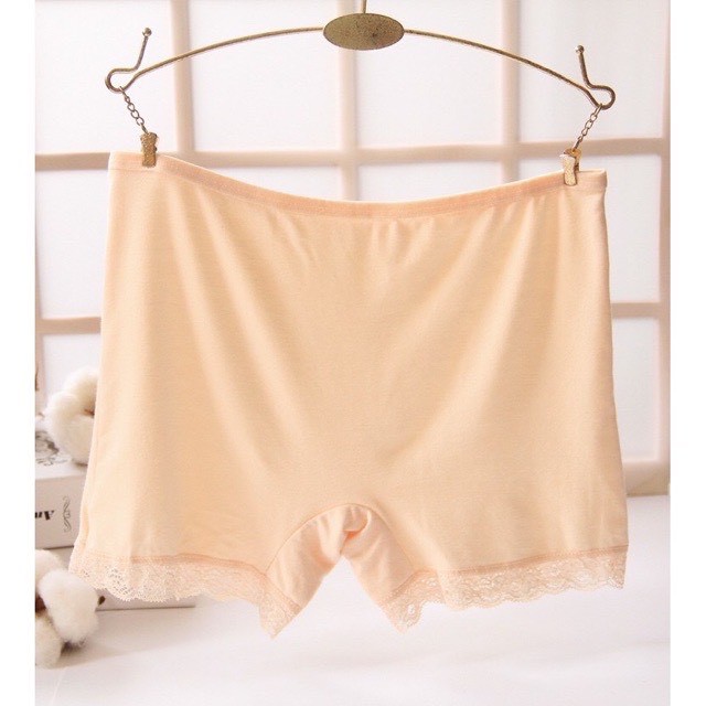 Quần Đùi Mặc Váy Cotton chân Ren 1820