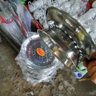 Xửng hấp inox size 22cm có chân