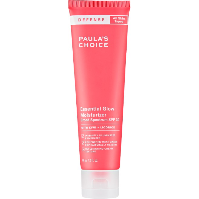 [PAULA'S CHOICE] Kem Chống Nắng Vật Lý Phổ Rộng Bảo Vệ Làn Da Defense Essential Glow Moisturizer SPF 30 60ml (Mã 2230)