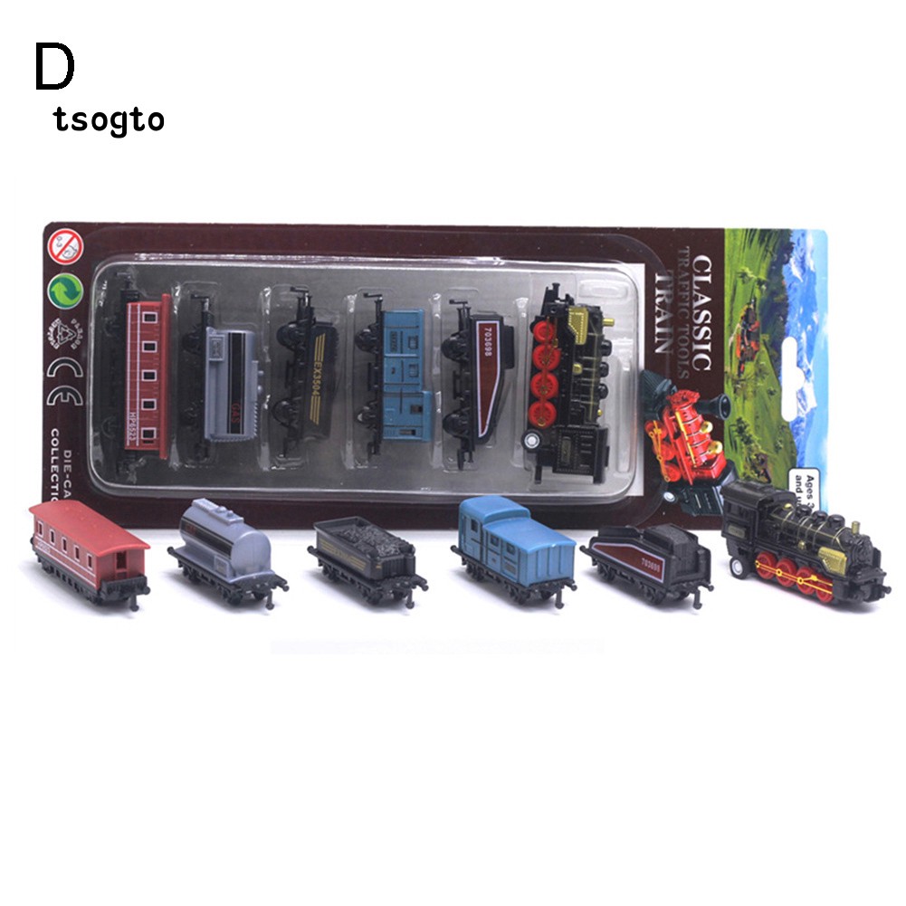 Mô Hình Xe Lửa Đồ Chơi 6 Trong 1