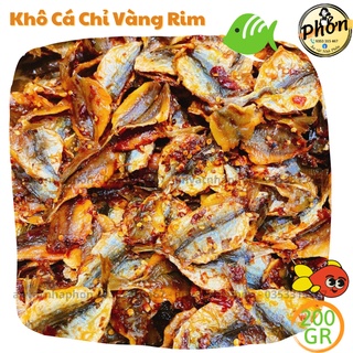 [HOẢ TỐC] Khô Cá Chỉ Vàng Rim Hủ 200G - Ăn Vặt Nhà Phởn