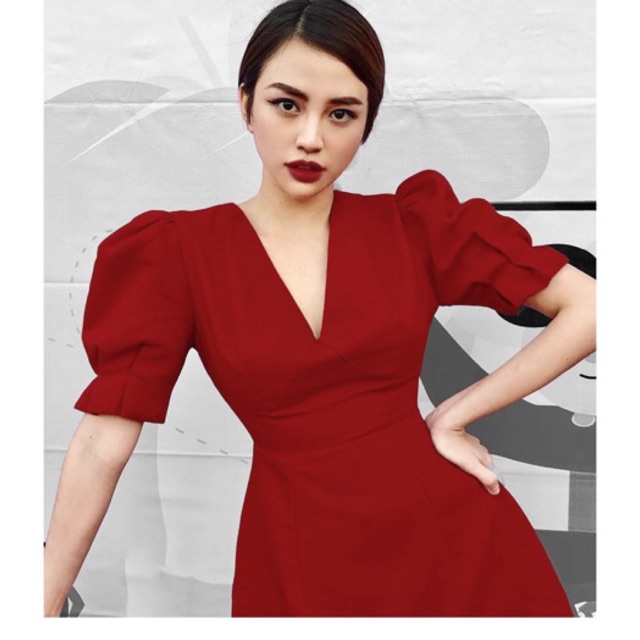 Váy the maven đỏ