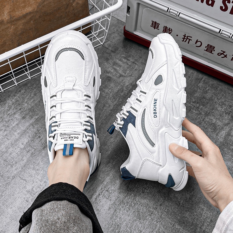 Giày nam sneakers thời trang 2022. Giày thể thao nam tăng chiều cao 5cm