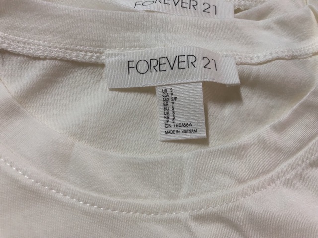 Áo #Forever21 - hàng xuất xịn